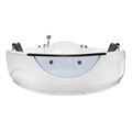 Ванна акриловая Loranto 1550х1550х750 угловая, с гидромассажем, для двух персон (CS-831N) CS-831N
