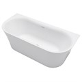Ванна акриловая Azario ENGELS 1800x750x580 пристенная, в комплекте с сифоном и металлической рамой (ENG18075) ENG18075
