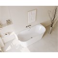 Ванна акриловая Azario ENGELS 1800x750x580 пристенная, в комплекте с сифоном и металлической рамой (ENG18075) ENG18075