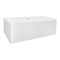 Ванна акриловая Azario LAGO BLANCO 1700х750х580 пристенная, левая, в комплекте с сифоном и металлической рамой (AZ-6724-1CL) AZ-6724-1CL 17075