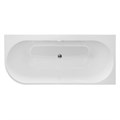 Ванна акриловая Azario LAGO BLANCO 1700х750х580 пристенная, правая, в комплекте с сифоном и металлической рамой (AZ-6724-1CR) AZ-6724-1CR 17075