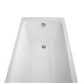 Ванна акриловая Azario CLARIS 170х70 пристенная, прямоугольная, в комплекте с сифоном (AZ-1004) AZ-1004