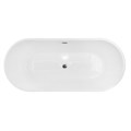 Ванна акриловая Loranto 1700х750х580 отдельностоящая, в комплекте с сифоном и опорными ножками (CS-11-170) CS-11-170