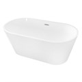 Ванна акриловая Loranto 1700х750х580 отдельностоящая, в комплекте с сифоном и опорными ножками (CS-01-170) CS-01-170