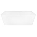 Ванна акриловая Loranto 1700х750х610 пристенная, в комплекте с сифоном и опорными ножками (CS-12-170) CS-12-170