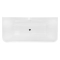 Ванна акриловая Loranto 1700х750х610 пристенная, в комплекте с сифоном и опорными ножками (CS-12-170) CS-12-170