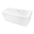 Ванна акриловая Loranto 1700х750х610 пристенная, в комплекте с сифоном и опорными ножками (CS-04-170) CS-04-170