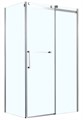 Душевое ограждение Azario VANCOUVER 900х1200х2000 R БЕЗ ПОДДОНА прозрачное стекло 8 мм, цвет профиля серебро (AZ-NKF1131-R 900) AZ-NKF1131-R 900