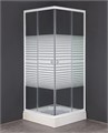 Душевое ограждение Loranto 90х90х195, поддон 13 см (CS-8024S) CS-8024S