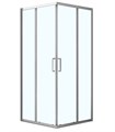 Душевое ограждение Azario SEATTLE 90х90х195 хром, 6мм прозрачное стекло AZ-131 S A 90*90*195