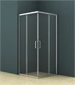 Душевое ограждение Azario SEATTLE 90х90х195 хром, 6мм прозрачное стекло AZ-131 S A 90*90*195