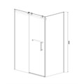 Душевое ограждение Azario VANCOUVER (900х1200х2000) L, без поддона, прозрачное стекло 8 мм, цвет профиля серебро (AZ-NKF1131-L 900) AZ-NKF1131-L 900