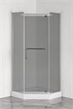 Душевое ограждение LORANTO 90х90х200 с низким поддоном 13см, серое закаленное стекло 6 мм, профиль сатин (CS-816S B 90 (GRAY)) CS-816S B 90 (GRAY)