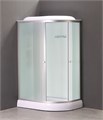 Душевая кабина LORANTO 120х80х215 с низким поддон 13 см, белое закаленное стекло 4 мм профиль хром (CS-66121L F 120) CS-66121L F 120