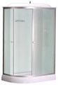 Душевая кабина LORANTO 120х80х215 с низким поддоном 13 см, белое закаленное стекло 4 мм, профиль хром (CS-66121R F 120) CS-66121R F 120