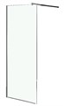 Душевая перегородка LORANTO Walk-in 110х200 регулируемый кронштейн 80-100, прозрачное стекло 8 мм, профиль хром (CS-L1020 110) CS-L1020 110