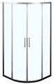 Душевое ограждение Azario OSTIN 90х90х195 хром, 6мм прозрачное стекло AZ-121 S А 90*90*195