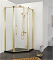 Душевое ограждение Azario ONTARIO 900х900х2000, без поддона, прозрачное стекло 8 мм, цвет профиля золото глянцевое (AZ-NBB3231 900 GOLD) AZ-NBB3231 900 GOLD
