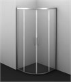Душевое ограждение Azario OSTIN 100х100х195 хром, 6мм прозрачное стекло AZ-121 S А 100*100*195