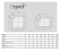 Поддон DUSCHPLAN Mod 542-1 800x800mm alpine white, easy cleaning finish 440500013001