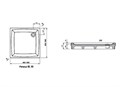 Душевой поддон Ravak PERSEUS-90 PP белый A027701510