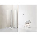 Душевое ограждение Azario RICHMOND 1000х1000х1950 БЕЗ ПОДДОНА прозрачное стекло 6 мм, профиль хром (AZ-NAG1221 1000) AZ-NAG1221 1000