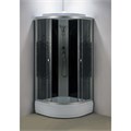 Душевая кабина Loranto 90x90x215 поддон 13 см, 4 мм прозрачное стекло с рисунком "мозайка" (CS-900-13ТМ/М) CS-900-13ТМ/М