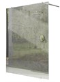Перегородка неподвижная Ravak ST Walk-In Free 1200 x 2000, профиль хром, стекло прозрачное GW9FG0C00Z1