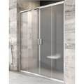 Душевая дверь Ravak Blix BLDP4 150 профиль Хром стекло Grape (0YVP0C00ZG) 0YVP0C00ZG