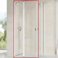 Душевая дверь Chrome CRV2-80 белый Transparent (для уголка нужно 2 шт.) 1QV40100Z1