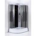 Душевая кабина Loranto 120x80x215 правая, поддон 13 см, 4 мм прозрачное стекло с рисунком "мозайка" (CS-1200-13ТМ/М R) CS-1200-13ТМ/М R