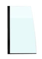E4933-BL SERENITY Шторка на борт ванны 80х145 см, черный E4933-BL