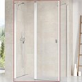 Душевая дверь Ravak Chrome CRV2-120 распашная, стекло Transparent, профиль Белый (1QVG0100Z1) 1QVG0100Z1