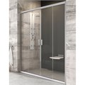 Душевая дверь Ravak Blix BLDP4-180 раздвижная, стекло Transparent, профиль Сатин (0YVY0U00Z1) 0YVY0U00Z1