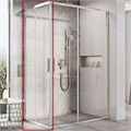 Душевая дверь Ravak Blix Slim BLSRV2K-100 стекло Transparent, профиль Хром (X1XMA0C00Z1) X1XMA0C00Z1
