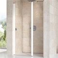 Душевая дверь Ravak Chrome CSD2-120 распашная, стекло Transparent, профиль Белый  (0QVGC100Z1) 0QVGC100Z1