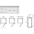 Душевая дверь Ravak Pivot PDOP1-80 распашная, стекло Transparent, профиль Черный (03G40300Z1) 03G40300Z1