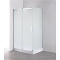 Душевое ограждение Loranto CS-502 1200х900х1975 универсальная ориентация, в комплекте с поддоном, матовое стекло 8мм., профиль хром (CS-502 120-90) CS-502 120-90