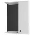 Зеркало-шкаф Loranto Моника 50 500х695х135 без светильника, правосторонний, белый (CS00047787) CS00047787