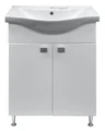 Комплект Тумба София 60 с раковиной Бэйсик 60 (2 места) CS00079242