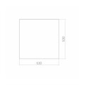 Зеркало LORANTO Квадрат 530х530, фацет 00000000719