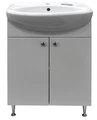 ВЫВОД Комплект Тумба Моника New 55 (550*830*300) с раковиной Арго 55 (Ст.Оскол) (2 места) CS00076239
