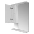 Loranto Моника Зеркало-шкаф 60 без светильника, левостороннее, 600х695х150 CS00047789