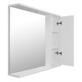 Зеркало-шкаф Loranto Дина 75, 750х700х140 правостороннее, белое (CS00049720) CS00049720