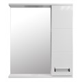 Зеркало-шкаф Loranto Дина 60, 600х700х140 правосторонний, белый (CS00049718) CS00049718