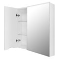 Зеркало-шкаф Loranto Santorini 60 600х140х700 левый, белый (CS00086967) CS00086967