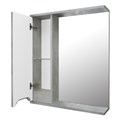 Зеркало-шкаф Loranto Florena 60 600х135х600 левый, светлый бетон (CS00086983) CS00086983