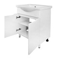 Комплект Тумба Палермо 60Н 600х460х840 напольная с раковиной Basic 60, белый (CS00092520) CS00092520