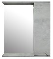 Зеркало-шкаф Loranto Florena 60 600х135х600 правый, светлый бетон (CS00086984) CS00086984