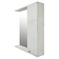 Зеркало-шкаф Loranto Florena 60 600х135х600 правый, светлый бетон (CS00086984) CS00086984